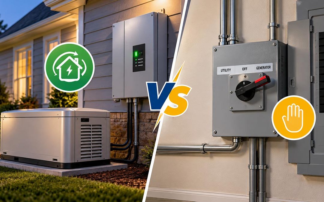 Automatic vs. Manual Transfer Switch: Which Is Right for Your Home Generator?