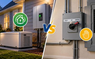 Automatic vs. Manual Transfer Switch: Which Is Right for Your Home Generator?